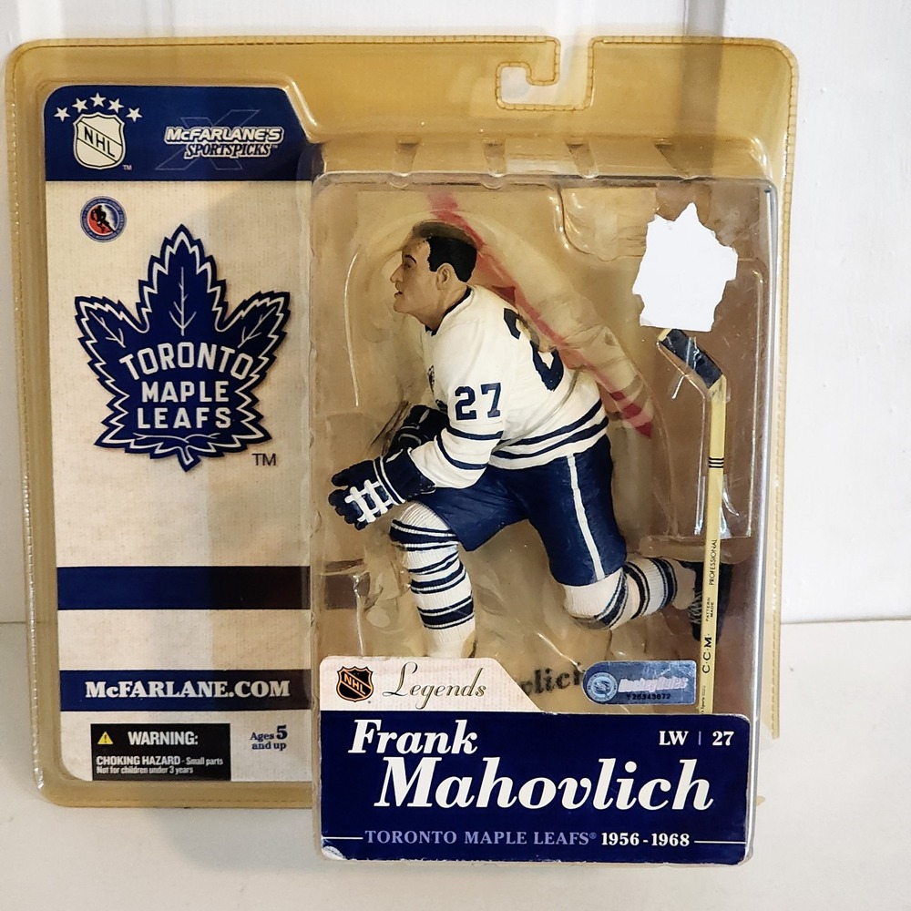 FRANK MAHOVLICH Toronto Maple Leafs NHL Hockey McFarlane Figure 2004 NHL Legends